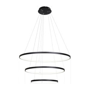 LÁMPARA COLGANTE LED DE 3 AROS CIRCULARES