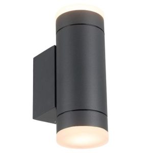 Aplique de Pared Exterior Cilíndrico Redondo Moderno