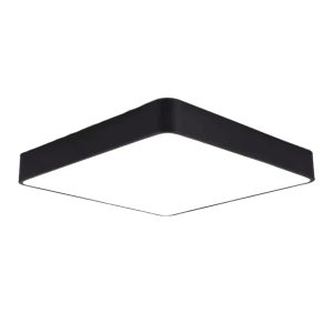 Lámpara de techo LED de panel moderno con esquinas redondeadas