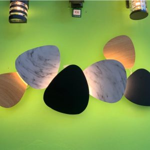 Lámpara de pared modular con diseño DE PETALOS ELEGANTE