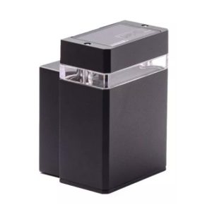 Aplique de Pared Exterior Cuadrado Moderno NEGRO MINIMALISTA